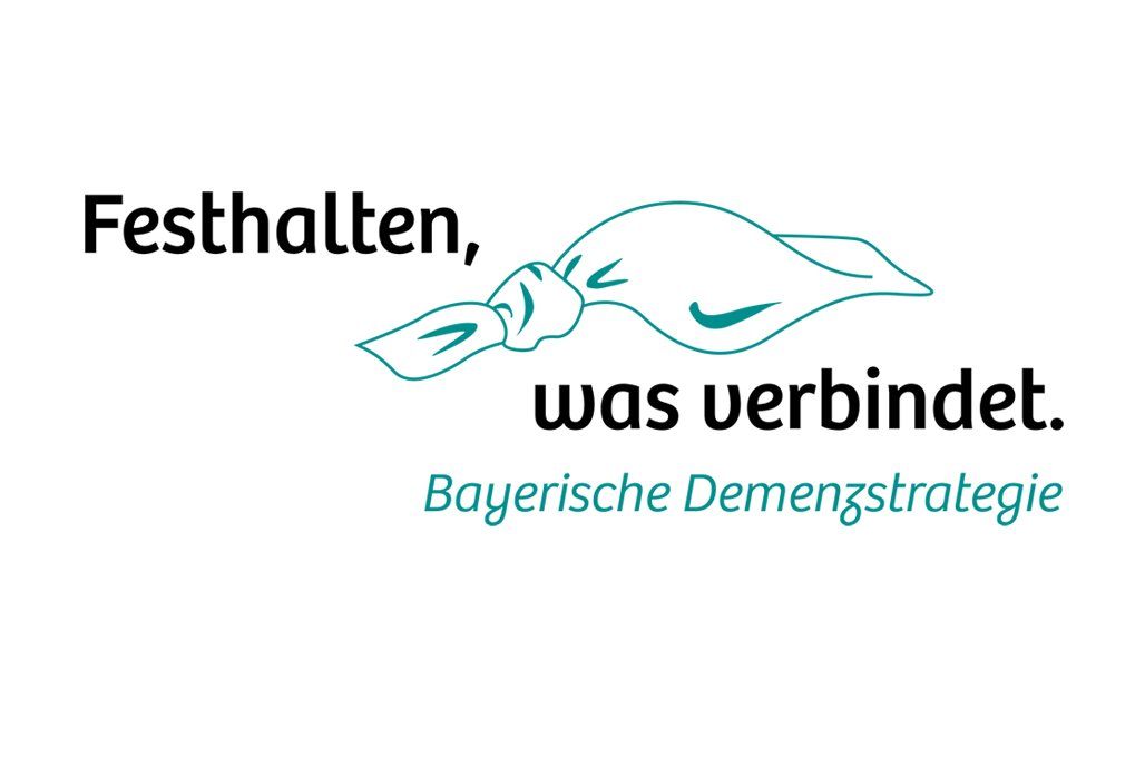 Bayerische Demenzstrategie - Logo - Demenzknoten