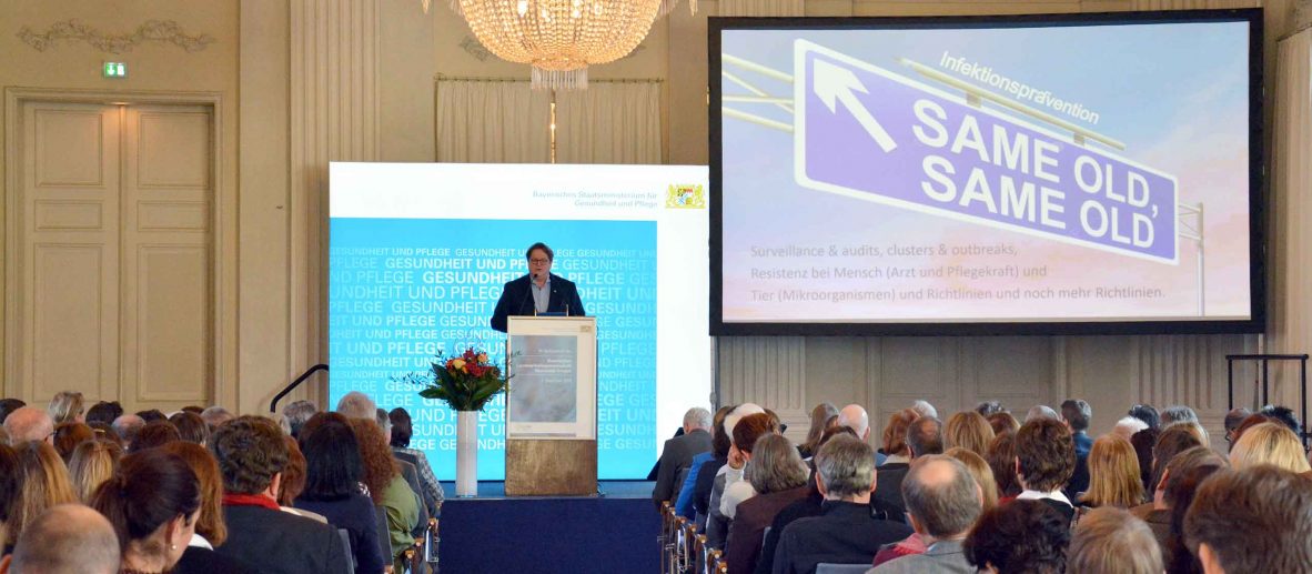10. Symposium der Bayerischen Landesarbeitsgemeinschaft resistente Erreger (LARE) am 4. Dezember 2019 in der Münchner Residenz