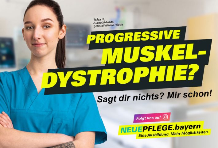 Progressive Muskel-Dystrophie sagt dir nichts? Mir schon! - Teaser für die neue Kampagne NEUE PFLEGE