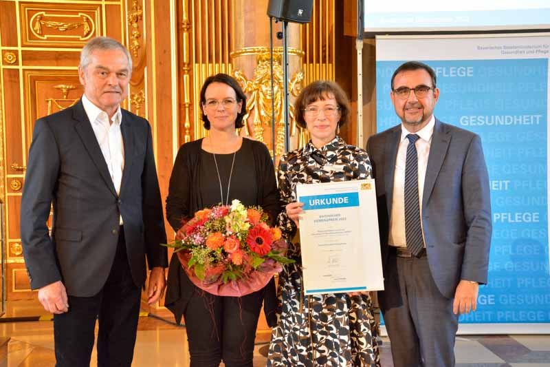 Bayerischer Demenzpreis 2022 1. Preis für WIPIG Landesapothekerkammer