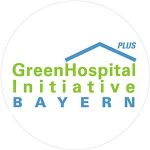 Logo der "Green HospitalPLUS"-Inititiative Bayern