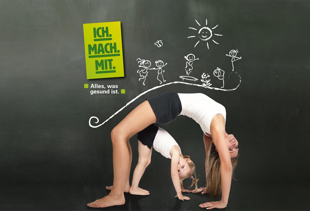 Kindergesundheit Ich.mach.mit - Kampagnenmotiv