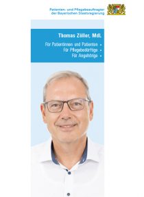 Patienten- und Pflegebeauftragter der Bayerischen Staatsregierung Thomas Zöller, MdL