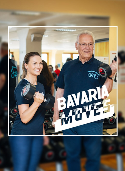 Bayerns Gesundheitsministerin Judith Gerlach beim Besuch des ATV 1873 Frakonia Nürnberg e.V. Mit dabei: Der Bayerische Innen- und Sportminister Joachim Herrmann (Instagram)